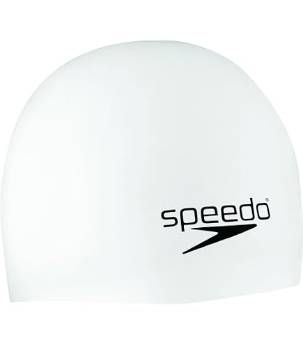 Amazon.com: Speedo Unisex Long Hair Swim Cap, Black, One Size